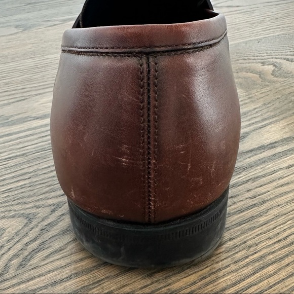 Ferragamo Slip-on Leather Loafers, Size US 12 - Picture 11 of 16